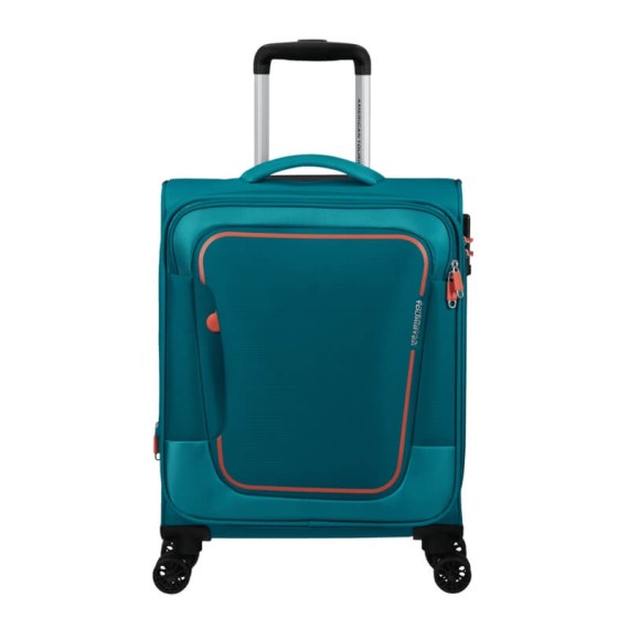 American Tourister Mala de Cabine / Trolley 55cm 4R Exp. PULSONIC Petróleo | Ref. 92MD600121