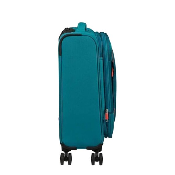 American Tourister Mala de Cabine / Trolley 55cm 4R Exp. PULSONIC Petróleo | Ref. 92MD600121