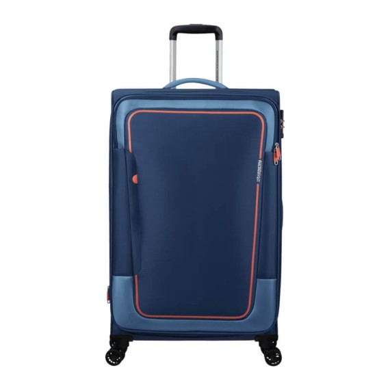 American Tourister Mala de Viagem Gigante 81cm 4R Exp. PULSONIC Azul Marinho | Ref. 92MD600341