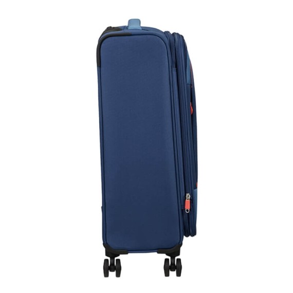 American Tourister Mala de Viagem Gigante 81cm 4R Exp. PULSONIC Azul Marinho | Ref. 92MD600341