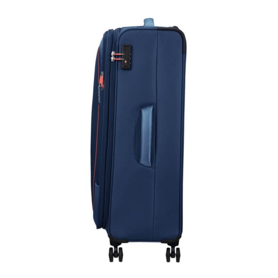 American Tourister Mala de Viagem Gigante 81cm 4R Exp. PULSONIC Azul Marinho | Ref. 92MD600341