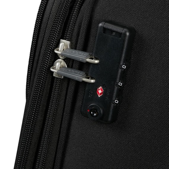 American Tourister Mala de Viagem Gigante 81cm 4R Exp. PULSONIC Preta | Ref. 92MD600309