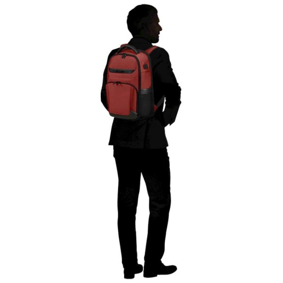 Samsonite Mochila para Portátil 15.6” PRO-DLX 6 Vermelha | Ref. 92KM200700