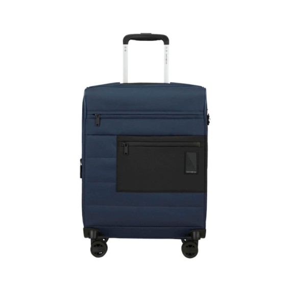 Samsonite Mala de Cabine / Trolley 55cm 4R Exp. VAYCAY Azul Escuro | Ref. 92KK600341