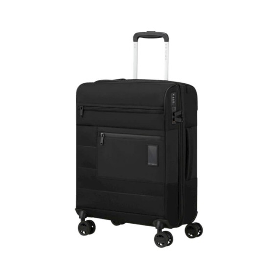 Samsonite Mala de Cabine / Trolley 55cm 4R Exp. VAYCAY Preta | Ref. 92KK600309