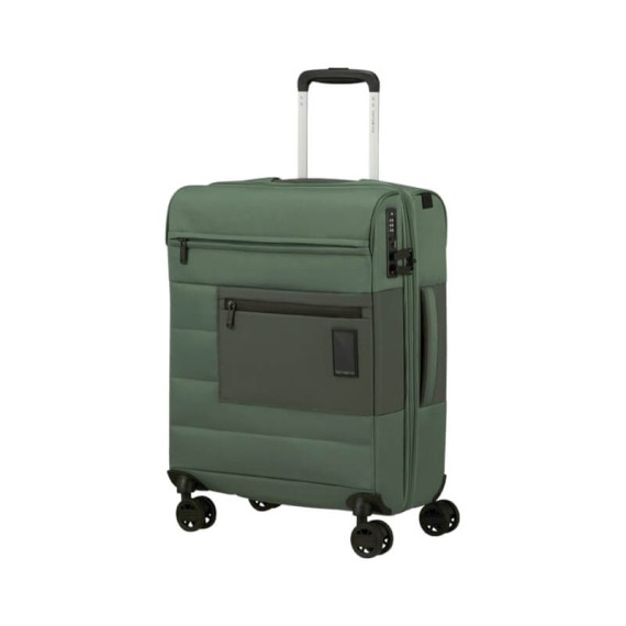 Samsonite Mala de Cabine / Trolley 55cm 4R Exp. VAYCAY Verde | Ref. 92KK600334