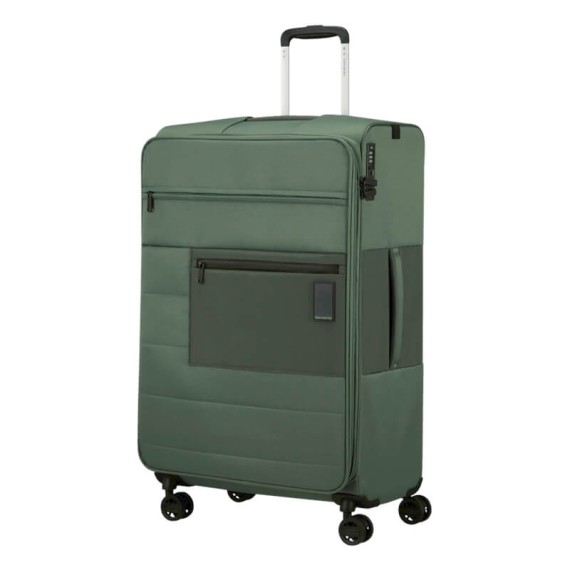 Samsonite Mala de Viagem / Trolley Grande 77cm 4R Exp. VAYCAY Verde | Ref. 92KK600534