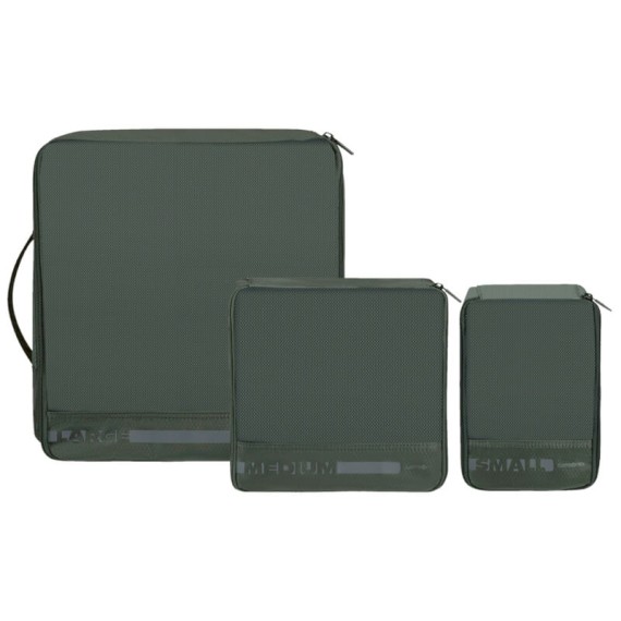 Samsonite Conjunto de 3 Bolsas Cubes PACK-SIZED Verde | Ref. 92KL800104