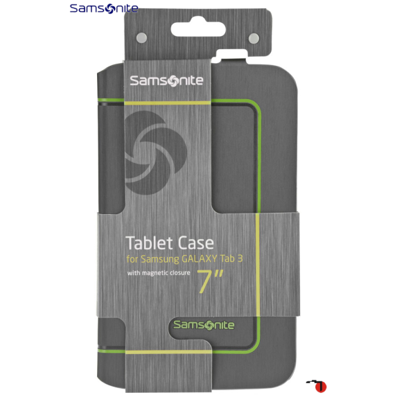 Samsonite Capa Sleeve Galaxy Tab 3 7'' TABZONE Cinza/Verde | Ref. 9238U01718