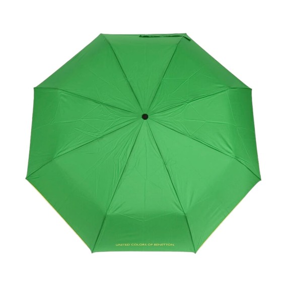Guarda-Chuva Pequeno Manual Benetton LOVE Verde c/ Amarelo | Ref. 248.56204