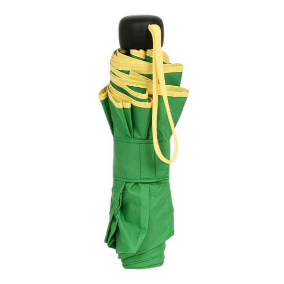 Guarda-Chuva Pequeno Manual Benetton LOVE Verde c/ Amarelo | Ref. 248.56204
