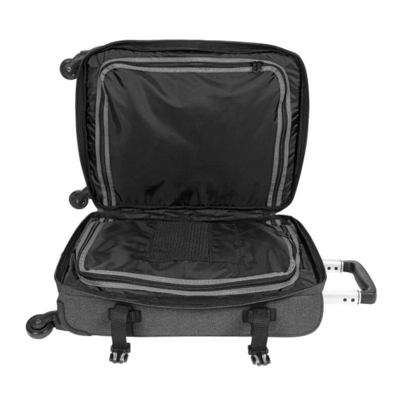 Mala de Cabine / Trolley 54cm Eastpak 4R TRANSIT’R 4 S Black Denim | Ref. 267.BFI77H