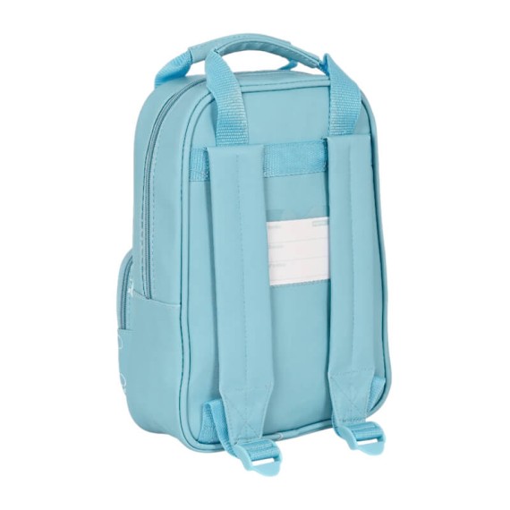 Mochila Pré-Escolar 28cm c/ Pegas Safta URSINHO Azul | Ref. 248.642394765 Mochila Pré-Escolar 28cm c/ Pegas Safta URSINHO Azul | Ref. 248.642394765