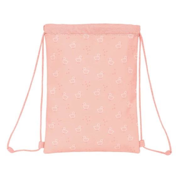 Mochila Saco Infantil Safta PATINHO Rosa | Ref. 248.642393855 Mochila Saco Infantil Safta PATINHO Rosa | Ref. 248.642393855