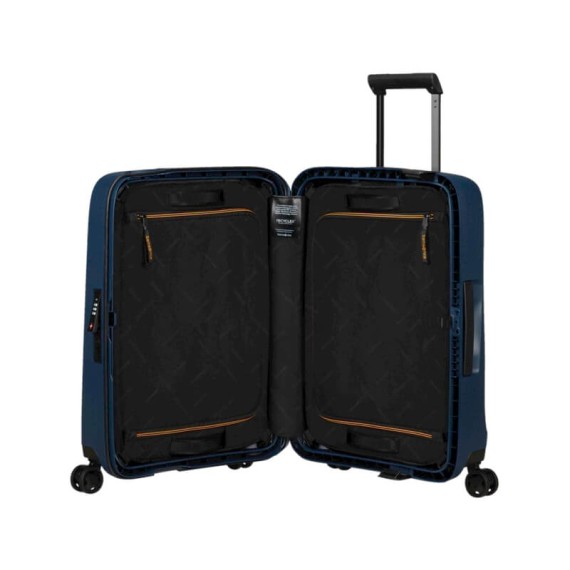 Samsonite Mala de Cabine / Trolley 55cm 4R ESSENS Azul Escuro | Ref. 92KM000111