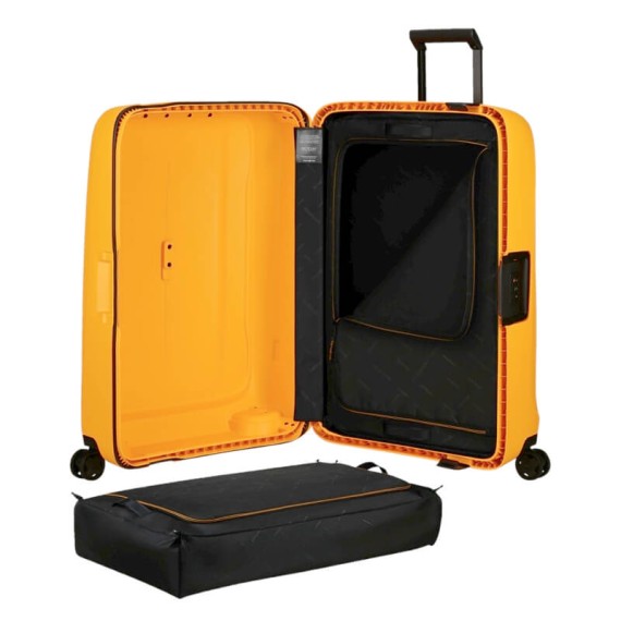 Samsonite Mala de Viagem / Trolley Médio 69cm 4R ESSENS Amarela | Ref. 92KM000236