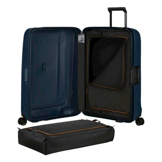 Samsonite Mala de Viagem / Trolley Médio 69cm 4R ESSENS Azul Escuro | Ref. 92KM000211