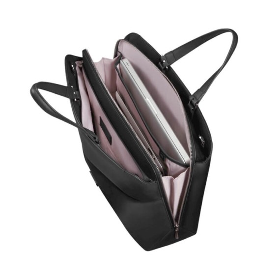 Samsonite Pasta de Senhora para Portátil 14.1'' 3C ZALIA 3.0 Preta | Ref. 92KM400109 Samsonite Pasta de Senhora para Portátil 14.1'' 3C ZALIA 3.0 Preta | Ref. 92KM400109