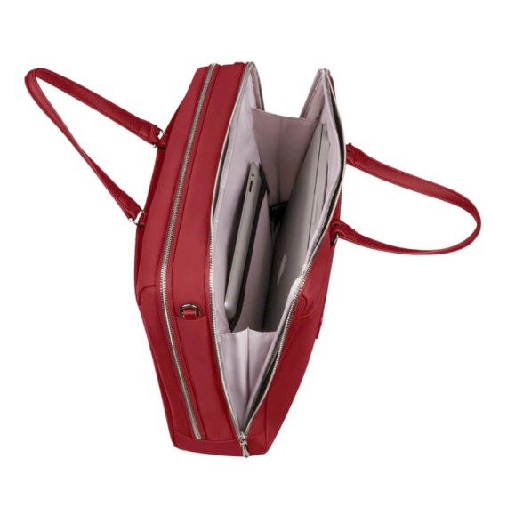 Samsonite Pasta de Senhora para Portátil 15.6'' 2C ZALIA 3.0 Vermelha | Ref. 92KM400200