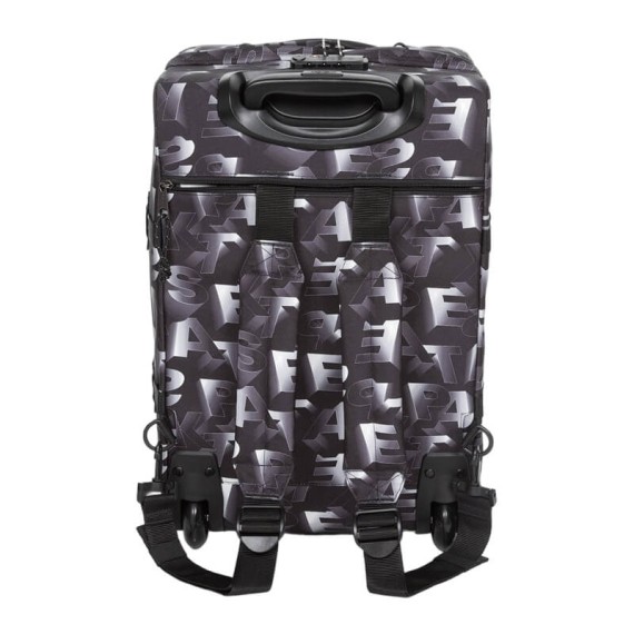 Trolley Cabine/Mochila 2 Rodas Eastpak STRAPVERZ S Blocktype Black | Ref. 267.96L6D6
