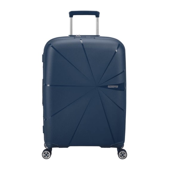 American Tourister Mala de Viagem Média 67cm 4R Exp. STARVIBE Azul Marinho | Ref. 92MD500341
