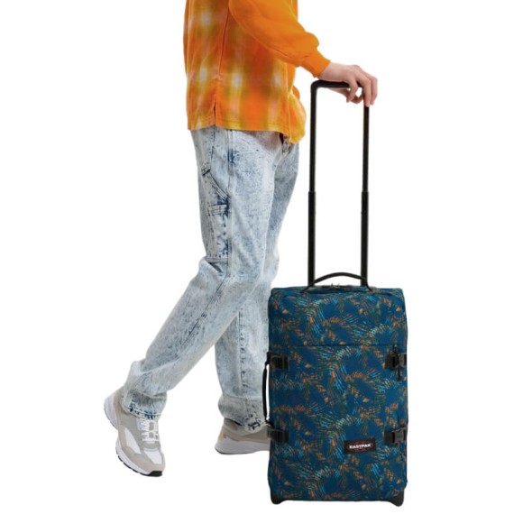 Mala de Cabine / Trolley 55cm Eastpak TRANVERZ S Brize Filt Navy | Ref. 267.61L8D5
