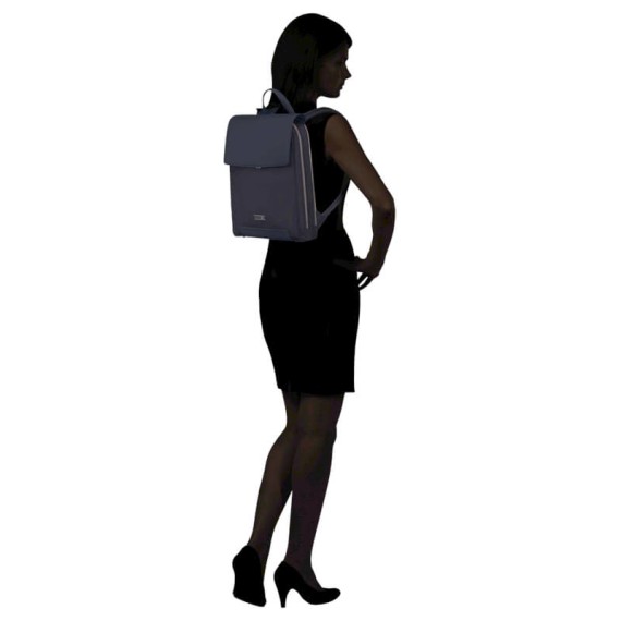 Samsonite Mochila c/ Aba para Portátil 14.1 ZALIA 3.0 Azul | Ref. 92KM400401 Samsonite Mochila c/ Aba para Portátil 14.1 ZALIA 3.0 Azul | Ref. 92KM400401