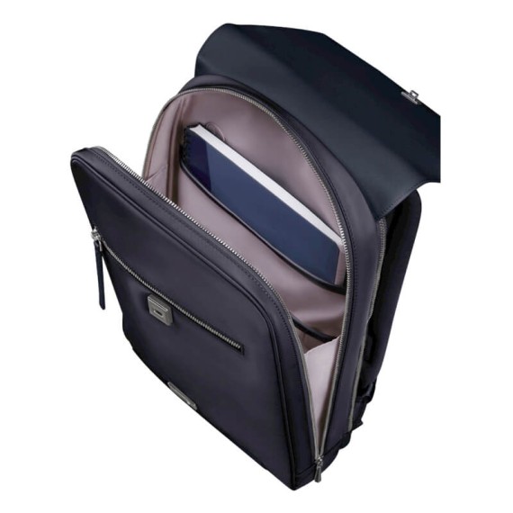 Samsonite Mochila c/ Aba para Portátil 14.1 ZALIA 3.0 Azul | Ref. 92KM400401 Samsonite Mochila c/ Aba para Portátil 14.1 ZALIA 3.0 Azul | Ref. 92KM400401