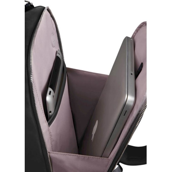 Samsonite Mochila de Senhora para Portátil 14.1 ZALIA 3.0 Preta | Ref. 92KM400509 Samsonite Mochila de Senhora para Portátil 14.1 ZALIA 3.0 Preta | Ref. 92KM400509