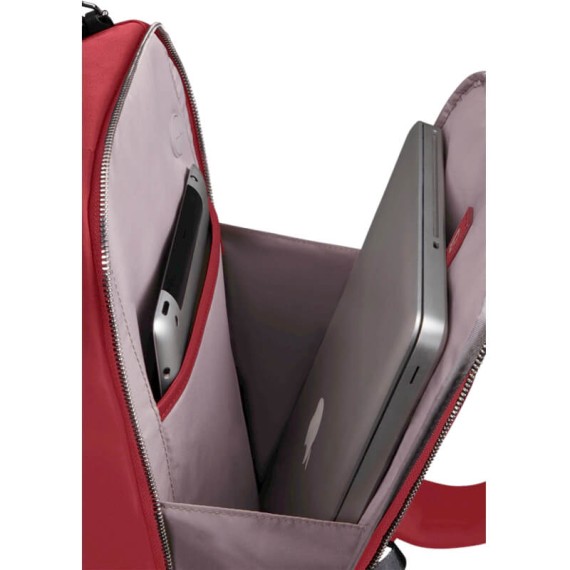 Samsonite Mochila de Senhora para Portátil 14.1 ZALIA 3.0 Vermelha | Ref. 92KM400500