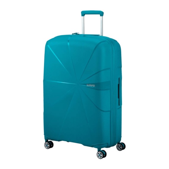 American Tourister Mala de Viagem Grande 77cm 4R Exp. STARVIBE Verde | Ref. 92MD500451