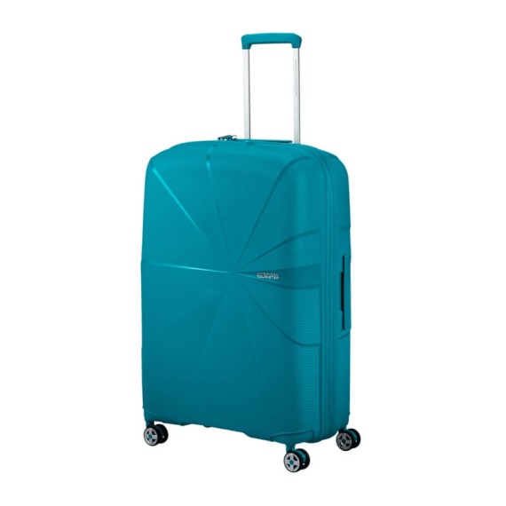 American Tourister Mala de Viagem Grande 77cm 4R Exp. STARVIBE Verde | Ref. 92MD500451