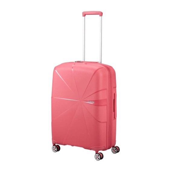 American Tourister Mala de Viagem Média 67cm 4R Exp. STARVIBE Coral | Ref. 92MD500300