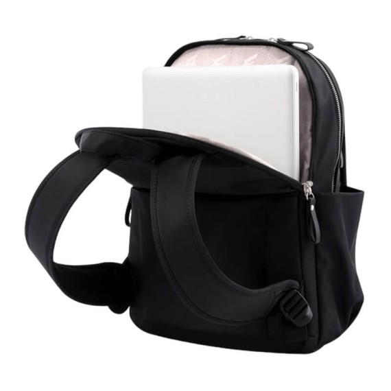 Mochila Feminina para Portátil 14” ADELAIDE 1 Totto N01 Preta | Ref. 330.MA04ADE0010N01