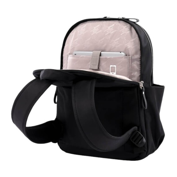 Mochila Feminina para Portátil 14” ADELAIDE 1 Totto N01 Preta | Ref. 330.MA04ADE0010N01