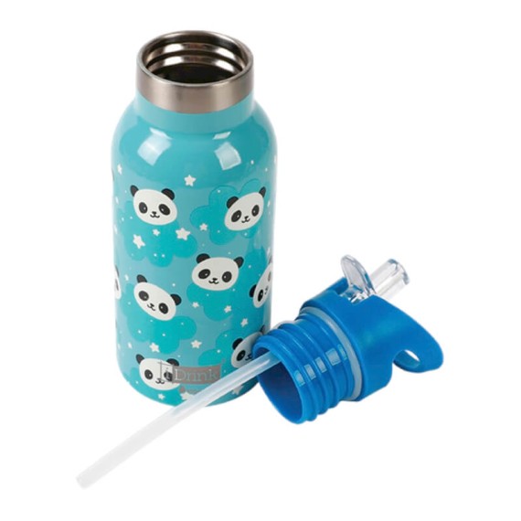 Garrafa Térmica 350ml I-Drink Kids PANDA Azul | Ref. 343.ID0505
