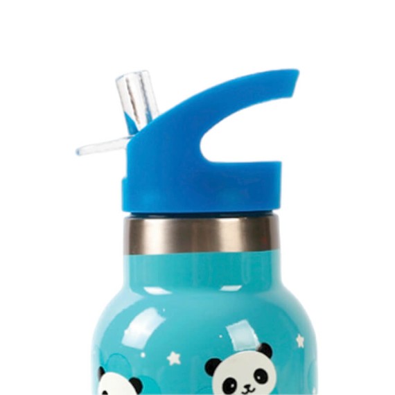 Garrafa Térmica 350ml I-Drink Kids PANDA Azul | Ref. 343.ID0505