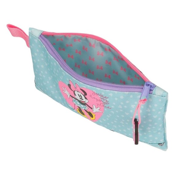 Estojo Escolar Minnie MY HAPPY PLACE Azul/Rosa | Ref. 186.2794021 Estojo Escolar Minnie MY HAPPY PLACE Azul/Rosa | Ref. 186.2794021