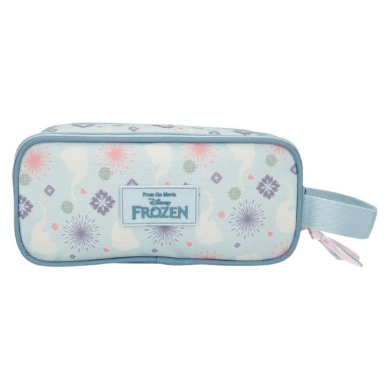 Estojo Escolar Três Compartimentos Frozen OWN YOUR DESTINY Azul | Ref. 186.2814721