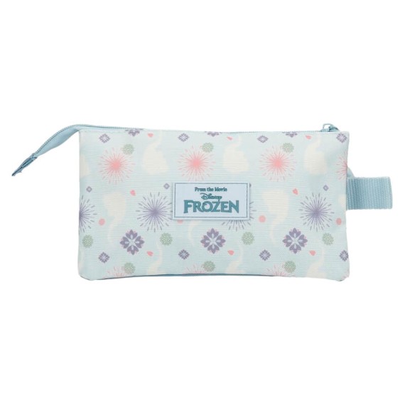 Estojo Escolar Triplo Frozen OWN YOUR DESTINY Azul | Ref. 186.2814321