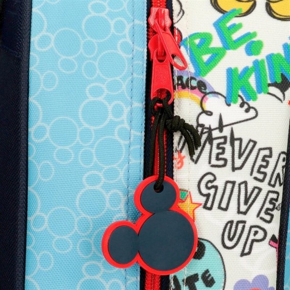 Estojo Escolar Triplo Mickey BE COOL Azul | Ref. 186.2784321