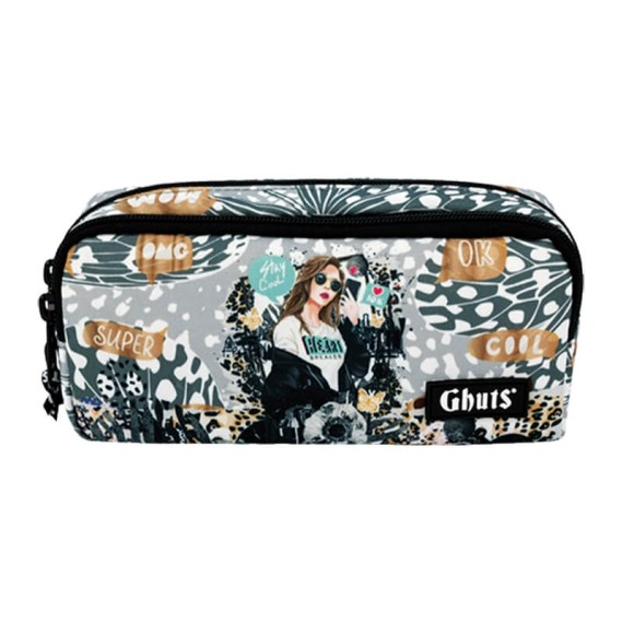 Ghuts Estojo Escolar Duplo GH128 P09 Influencer | Ref. 294.2312809
