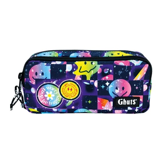 Ghuts Estojo Escolar Duplo GH128 P16 Smilies | Ref. 294.2312816