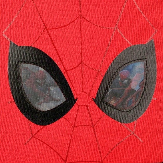 Mochila Escolar Adaptável 40cm 2C Spiderman PROTECTOR Vermelha | Ref. 186.28324D1