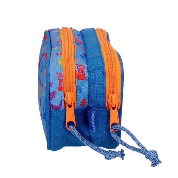 Estojo Escolar Dois Compartimentos Paw Patrol RESCUE KNIGHTS Azul | Ref. 186.4944221