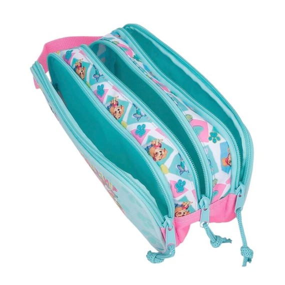 Estojo Escolar Três Compartimentos Paw Patrol FRIENDSHIP FUN Turquesa | Ref. 186.4934721 Estojo Escolar Três Compartimentos Paw Patrol FRIENDSHIP FUN Turquesa | Ref. 186.4934721