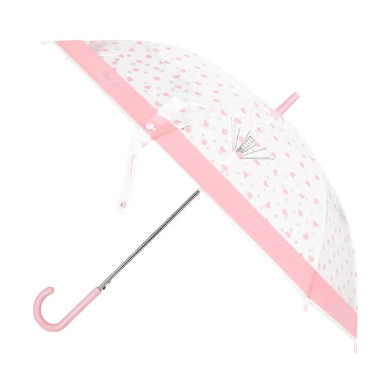 Guarda-Chuvas Comprido Aut. Pepe Jeans EVELIN Rosa Nude | Ref. 186.7518832