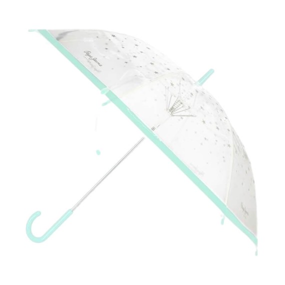 Guarda-Chuvas Comprido Aut. Pepe Jeans HYDRA Azul Claro | Ref. 186.7528831 Guarda-Chuvas Comprido Aut. Pepe Jeans HYDRA Azul Claro | Ref. 186.7528831