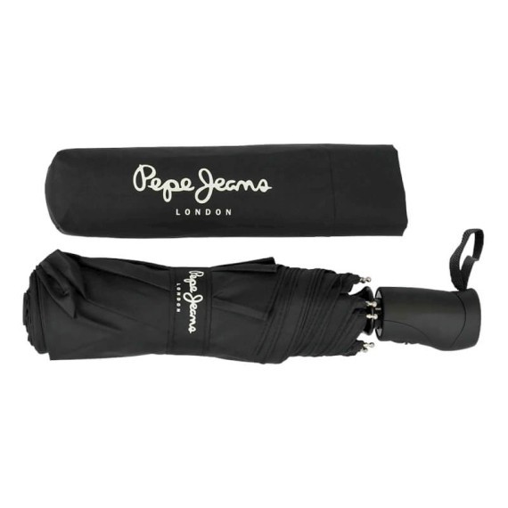 Guarda-Chuvas de Encolher Aut. Pepe Jeans TEO Preto | Ref. 186.7458531