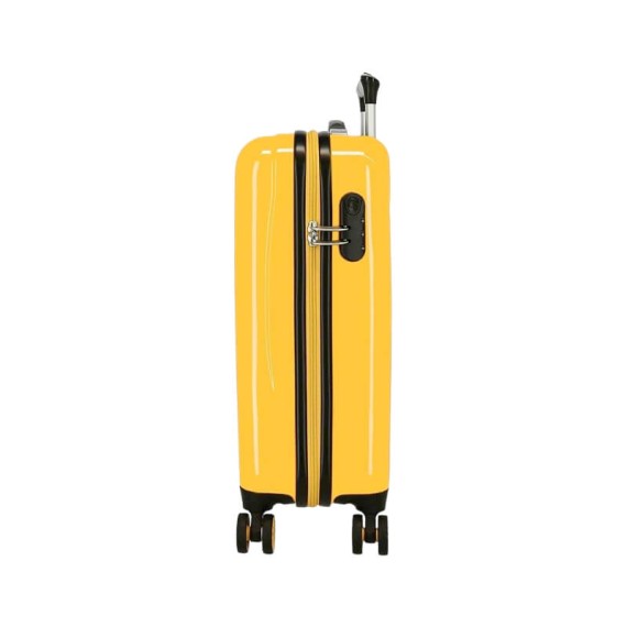 Mala de Cabine / Trolley 55cm 4 Rodas Mickey 3D Ocre | Ref. 186.2921722